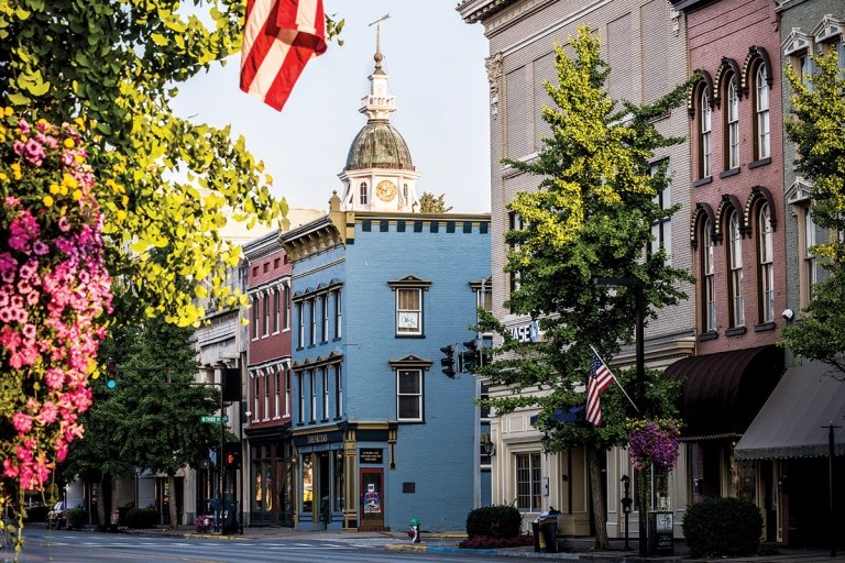 Main Street in Danville, Kentucky