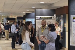 Students shared research, internship experiences and creative endeavors at the RICE symposium.