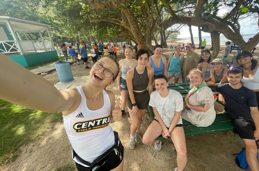 Students traveled to Barbados during the summer of 2023 in the course, "Research in Primate Behavior."