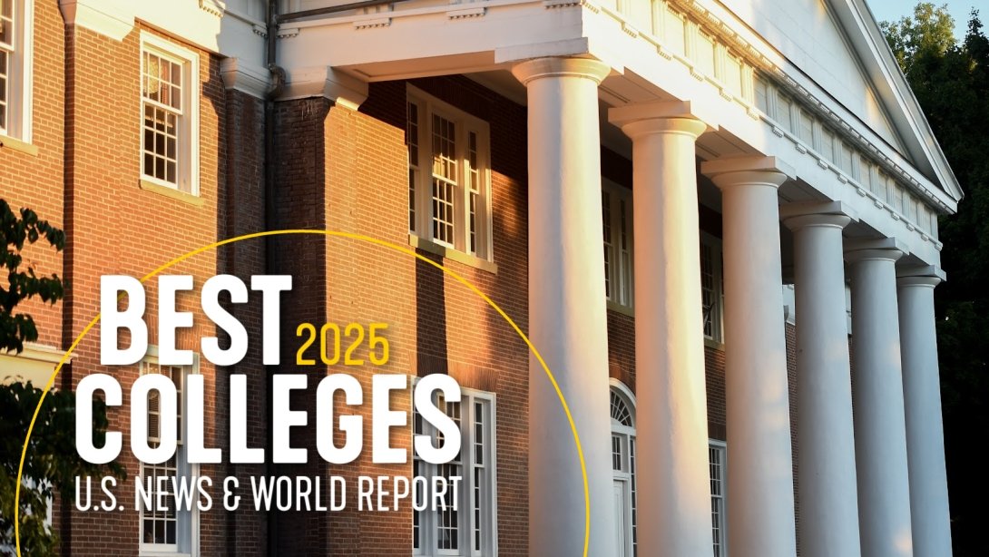 US News lists Centre College among the best in 2025.